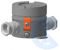 Коробка вибухозахисна клемна КВК-0808v2 (II 2G Ex db IIC T5 Gb -60 ° С ≤ Та ≤ + 40 ° С)